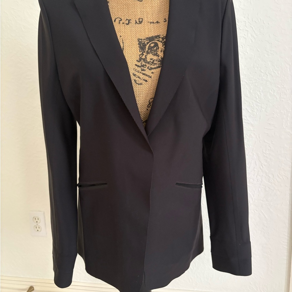 Athleta Black Tailored Blazer